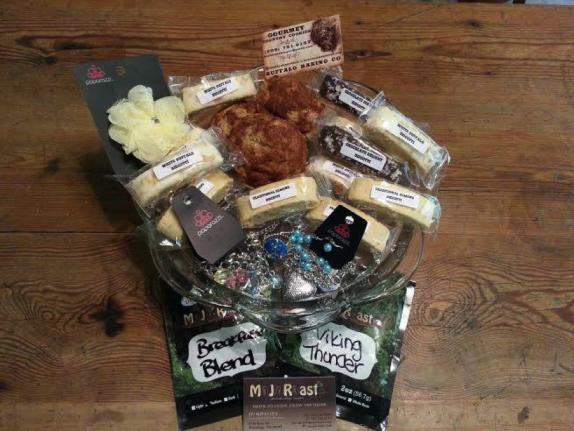 Buffalo Gals gift basket