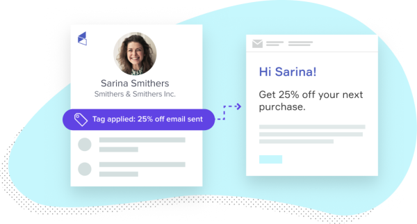 keap email personalization