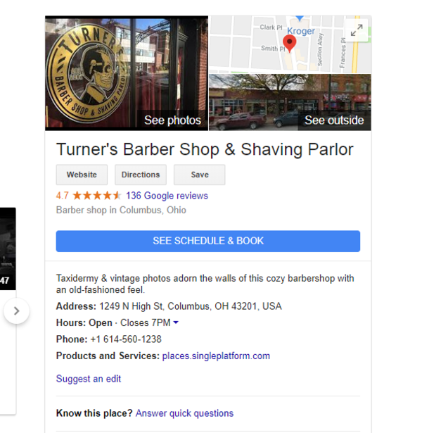 Turner's Barbershop