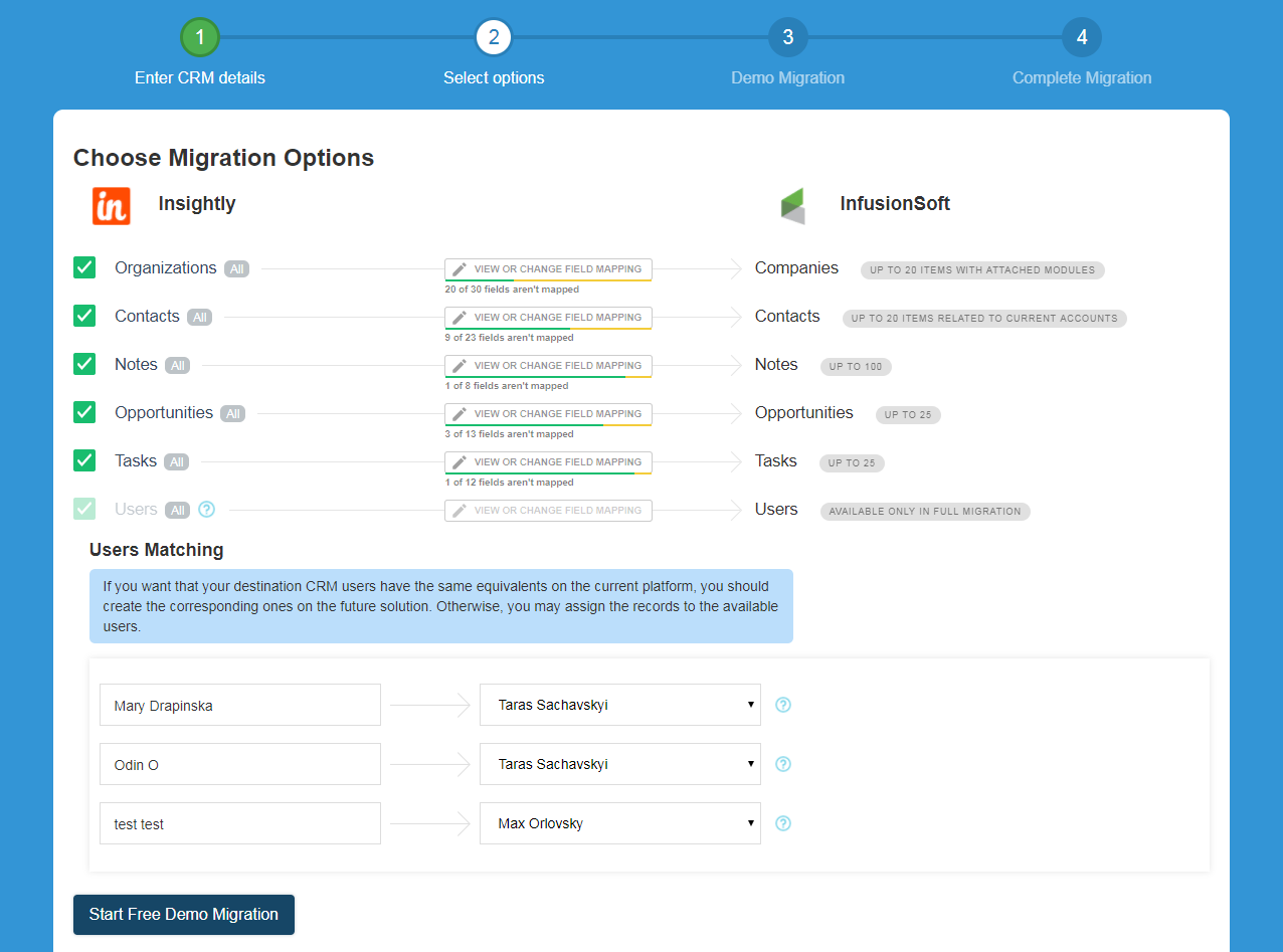 migration process