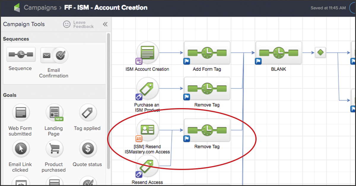 Infusionsoft account creation 