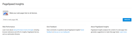 Google PageSpeed Insights