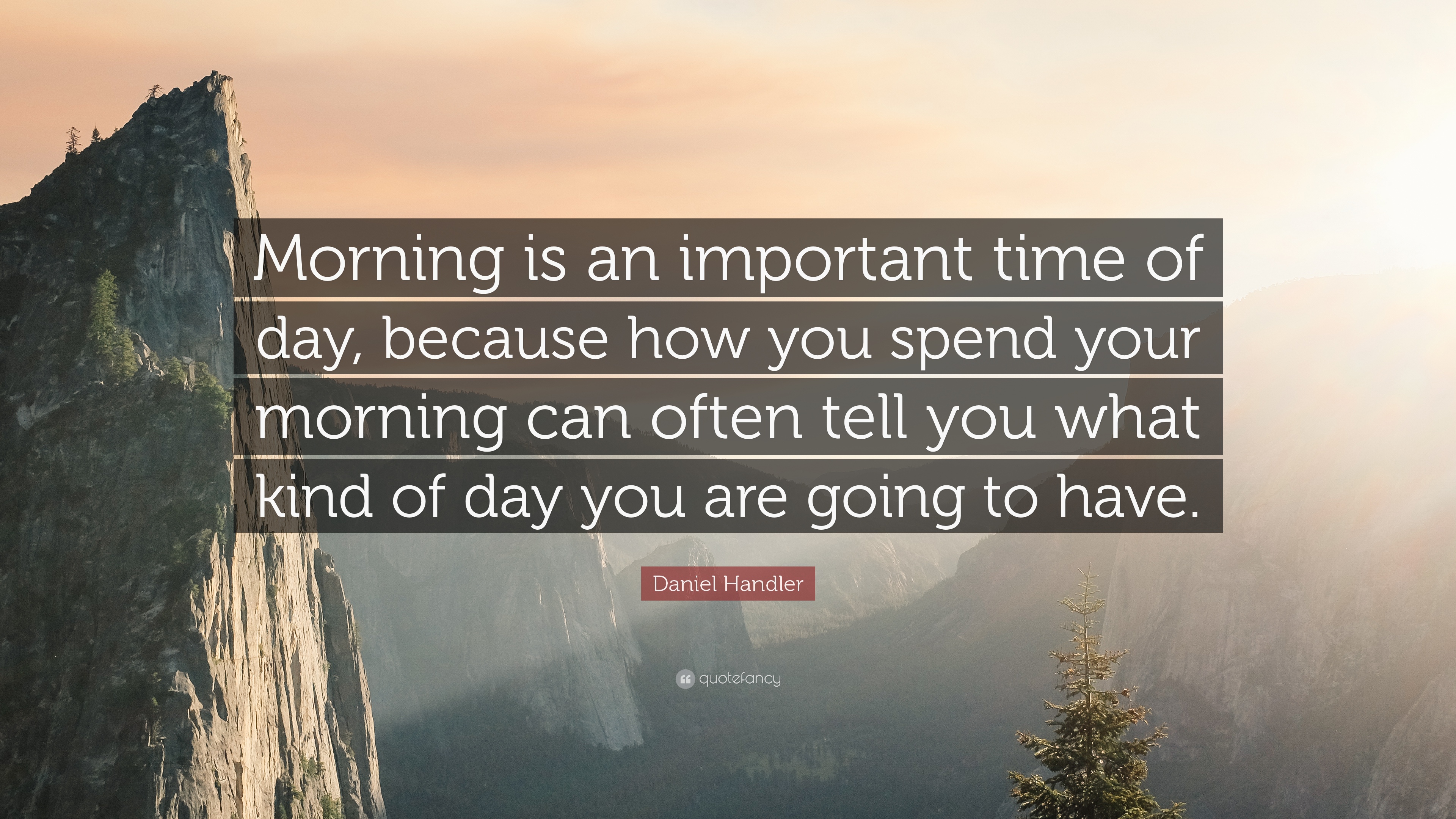 quote about mornings